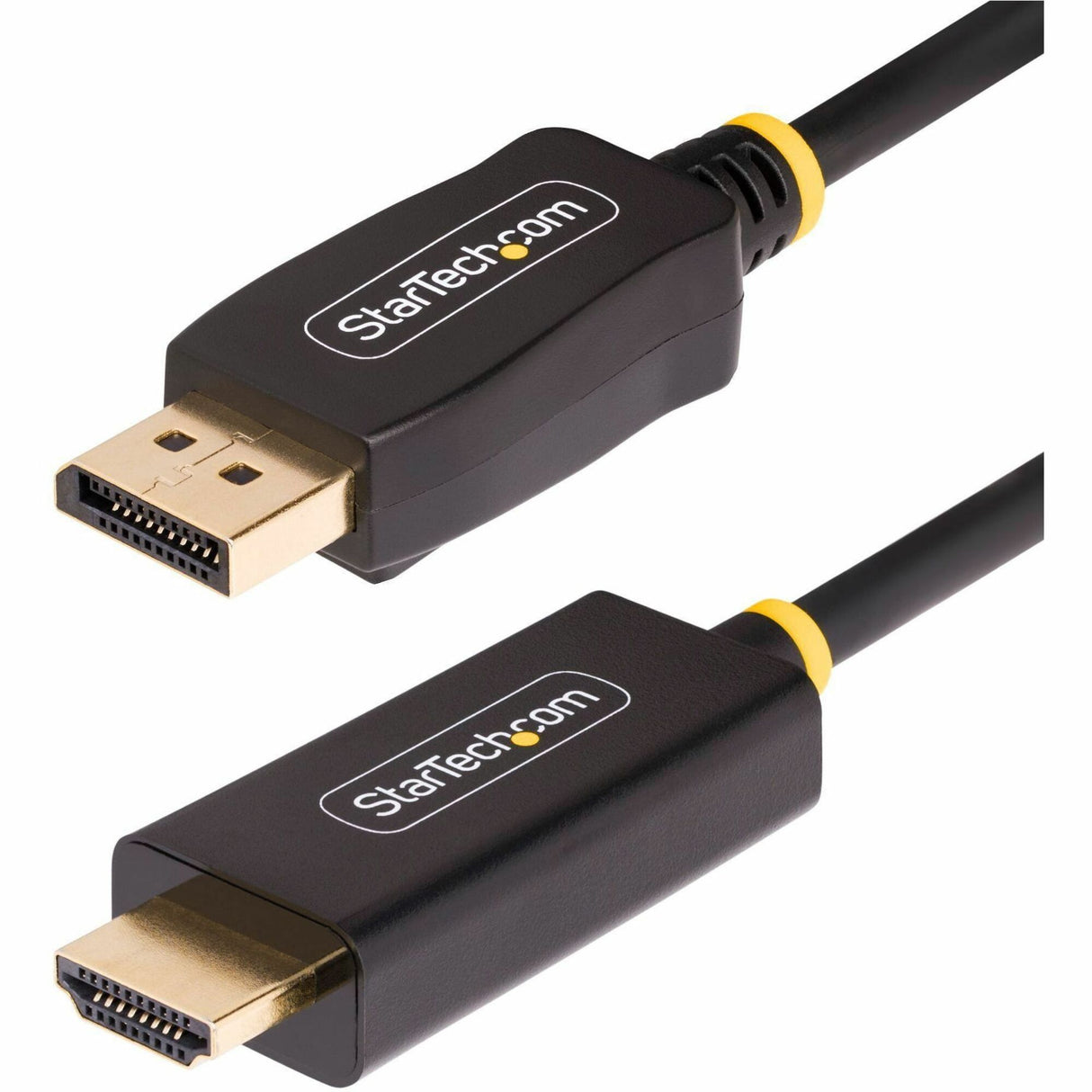 StarTech.com 9.8ft (3m) DisplayPort to HDMI Adapter Cable, 4K 60Hz with HDR, DP to HDMI 2.0b Cable, Active Video Converter — 10F-DP-HDMI-4K60-HDR
