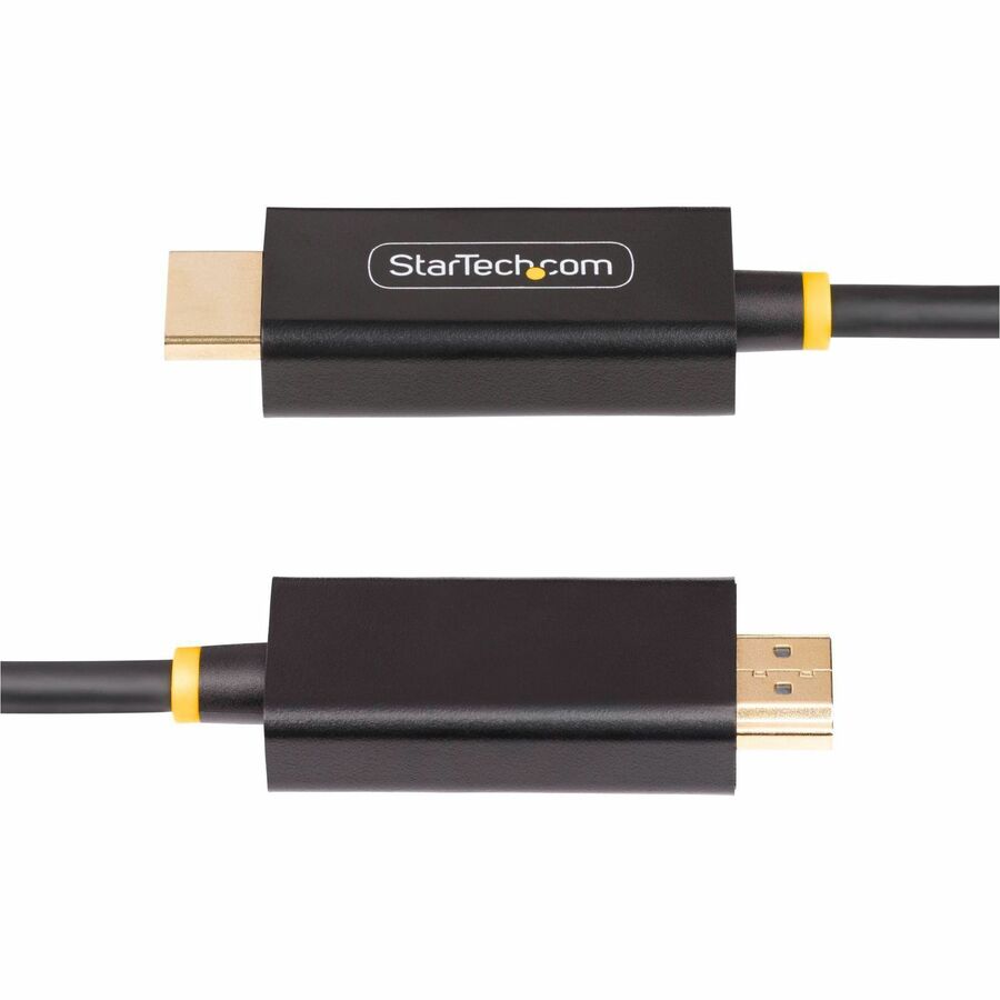 StarTech.com 9.8ft (3m) DisplayPort to HDMI Adapter Cable, 4K 60Hz with HDR, DP to HDMI 2.0b Cable, Active Video Converter — 10F-DP-HDMI-4K60-HDR