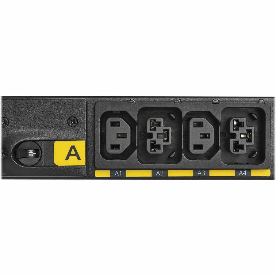 Eaton 3-Phase Managed Rack PDU G4, 120/208V, 24 Outlets, 24A, 8.6kW, L21-30 Input, 10 ft. Cord, 0U Vertical — EVMA2130A