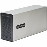 StarTech.com Thunderbolt 3 PCIe Expansion Chassis, Enclosure Box w/Dual PCI-E Slots, External PCIe Slots, 8K/4K Output Via TB3/DP 1.4, TAA — 2TBT3-PCIE-ENCLOSURE