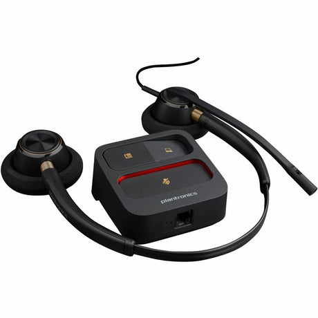 Poly EncorePro 520 with Quick Disconnect Binaural Headset TAA — 783P6AA#ABA