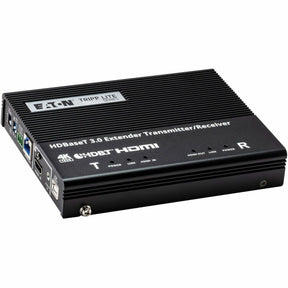 Eaton Tripp Lite Series HDBaseT 3.0 Transmitter/Receiver, HDMI 4K 60 Hz (4:4:4), RS-232, IR Control, Up to 328 ft. (100 m), TAA — BHDBT3-TR