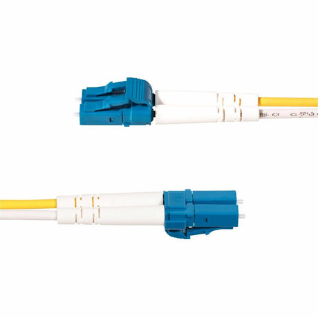 StarTech.com 1m (3.3ft) LC to SC (UPC) OS2 Single Mode Duplex Fiber Optic Cable, 9/125, 100G, Low Insertion Loss, LSZH Fiber Jumper Cord — SMLCSC-OS2-1M