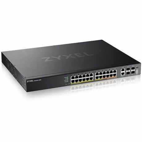 ZYXEL XGS2220-30HP 24-Port Gigabit L3 Managed and Nebula Pro Cloud Managed Switch | 26 PoE+ Ports at 400W with 4 SFP+ 10G Uplinks and 2 10G Ethernet Ports — XGS2220-30HP