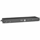 Eaton Tripp Lite Series 2.9kW Single-Phase Local Metered PDU with ISOBAR Surge Protection, 120V, 3840 Joules, 12 NEMA 5-15/20R Outlets, L5-30P Input, 15 ft. Cord, 1U Rack-Mount — PDUMH30-ISO