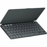 Logitech Keys-To-Go 2 Portable Bluetooth Keyboard for Tablet With Built-in Cover, Slim and Compact Wireless Keyboard for Windows, Android, Linux, iPad, iPhone, Mac, Apple TV (Graphite) — 920-012867