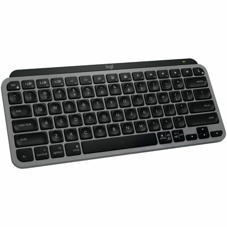 Logitech MX Keys Mini for Mac Minimalist Wireless Keyboard Compact, Bluetooth, Backlit Keys, USB-C, Fast - Space Gray — 920-012644