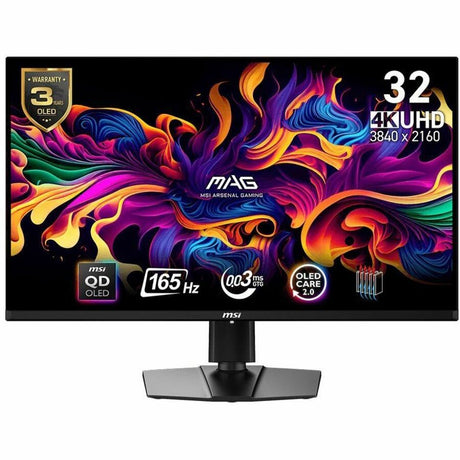 MSI MAG 321UP QD-OLED 32" Class UW-QHD Gaming OLED Monitor - 16:9 - Black — MAG321UPQDOLED