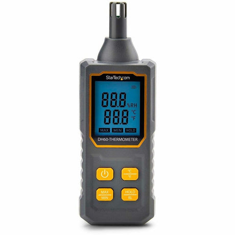 StarTech.com Handheld Digital Temperature/Humidity Meter, Hygrometer W/Large LCD, Thermometer For Server Rooms/Offices, Accurate Sensor — DH60-THERMOMETER