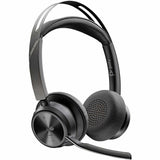 Poly Voyager Focus 2 Microsoft Teams Certified USBC-C Headset + USB-C/A Adapter TAA — 9T9K0AA#AC3