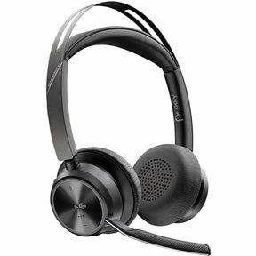 Poly Voyager Focus 2 Microsoft Teams Certified USBC-C Headset + USB-C/A Adapter TAA — 9T9K0AA#AC3