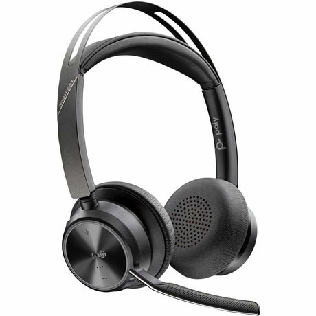 Poly Voyager Focus 2 Microsoft Teams Certified USBC-C Headset + USB-C/A Adapter TAA — 9T9K0AA#AC3