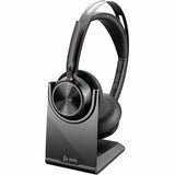 Poly Voyager Focus 2 Microsoft Teams Certified USBC-C Headset + USB-C/A Adapter TAA — 9T9K0AA#AC3