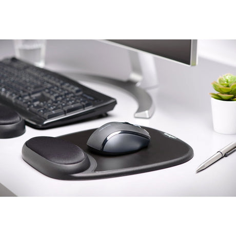 Kensington Comfort Gel Mouse Pad - Black — K62386AM