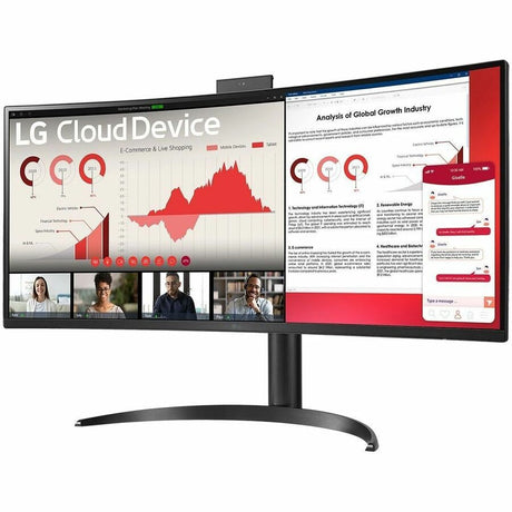 LG 34CR650N-6N All-in-One Thin Client Celeron N5105 Quad-core (4 Core) 2 GHz - Textured Black — 34CR650N-6N