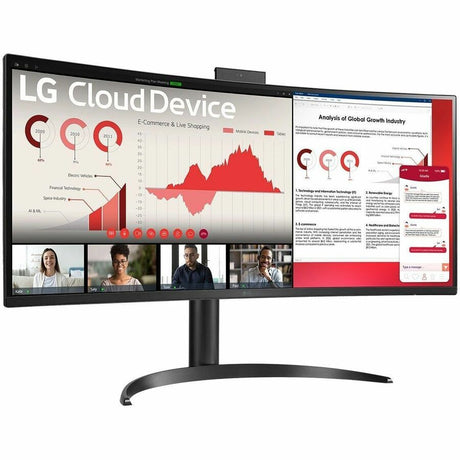 LG 34CR650N-6N All-in-One Thin Client Celeron N5105 Quad-core (4 Core) 2 GHz - Textured Black — 34CR650N-6N