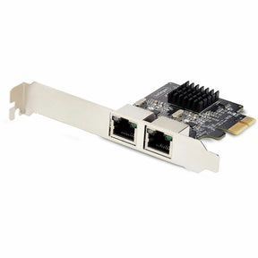 StarTech.com 2-Port Gigabit PCIe Network Adapter Card, 10/100/1000Mbps PCI Express NIC, Dual Realtek RTL8111H, TAA Compliant — ST1000SPEXD4T