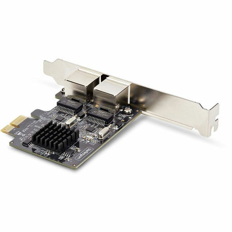 StarTech.com 2-Port Gigabit PCIe Network Adapter Card, 10/100/1000Mbps PCI Express NIC, Dual Realtek RTL8111H, TAA Compliant — ST1000SPEXD4T