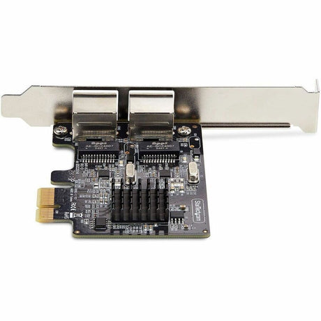 StarTech.com 2-Port Gigabit PCIe Network Adapter Card, 10/100/1000Mbps PCI Express NIC, Dual Realtek RTL8111H, TAA Compliant — ST1000SPEXD4T