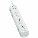 Eaton Tripp Lite Series Safe-IT UL 1363 Medical-Grade Power Strip, 6 Hospital-Grade Outlets, USB Charging, Safety Covers, Antimicrobial, 15 ft. Cord — PS-615-HGUSB