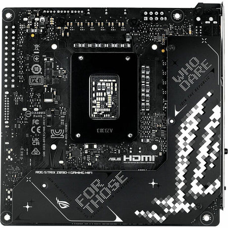 Asus ROG Strix STRIX Z890-I GAMING WIFI Gaming Desktop Motherboard - Intel Z890 Chipset — ROG-STRIXZ890-IGAMINGWIFI