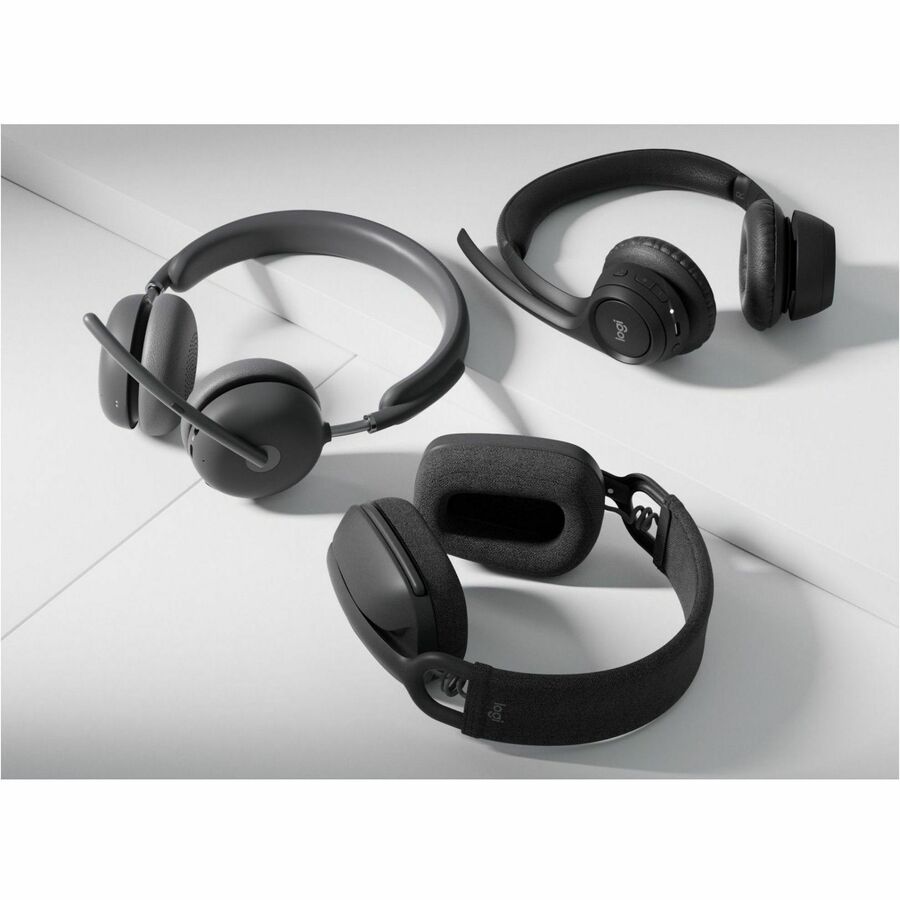 Logitech Zone Wireless 2 Noise Canceling Headset with Hybrid ANC, Native Bluetooth — 981-001435