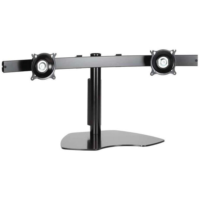 Chief Widescreen Horizontal Dual Monitor Mount Table Stand - For Displays 10-30" - Black — KTP225B