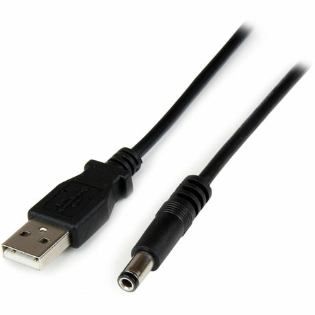 StarTech.com 1m USB to Type N Barrel 5V DC Power Cable - USB A to 5.5mm DC — USB2TYPEN1M