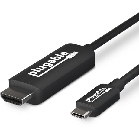 Plugable USB C to HDMI Adapter Cable - Connect USB-C or Thunderbolt 3 Laptops to HDMI Displays up to 4K@60Hz — USBC-HDMI-CABLE