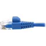 Eaton Tripp Lite Series Cat6a 10G Snagless Molded Slim UTP Ethernet Cable (RJ45 M/M), Blue, 6 ft. (1.83 m) — N261-S06-BL