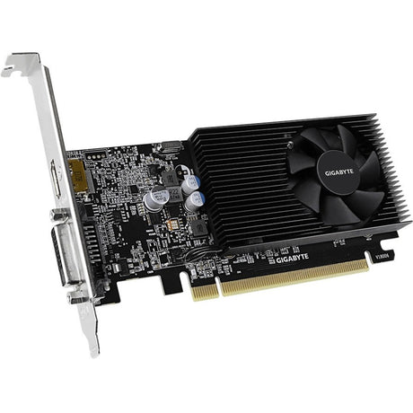Gigabyte NVIDIA GeForce GT 1030 Graphic Card - 2 GB DDR4 SDRAM - Low-profile — GV-N1030D4-2GL