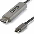 StarTech.com 10ft (3m) USB C to HDMI Cable 4K 60Hz with HDR10, Ultra HD USB Type-C to HDMI 2.0b Video Adapter Cable, DP 1.4 Alt Mode HBR3 — CDP2HDMM3MH