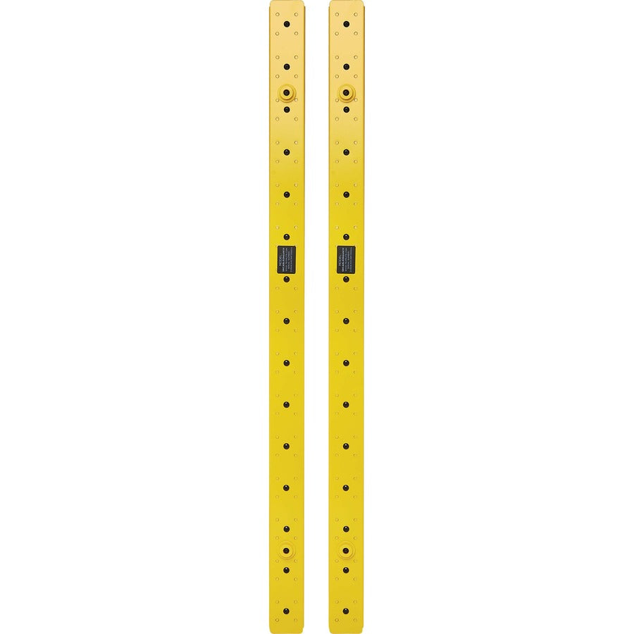 Eaton Tripp Lite Series Vertical Cable Manager - Flexible Rings, Yellow, 6 ft. (1.8 m) — SRCABLERINGVRTF