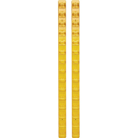 Eaton Tripp Lite Series Vertical Cable Manager - Flexible Rings, Yellow, 6 ft. (1.8 m) — SRCABLERINGVRTF