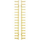 Eaton Tripp Lite Series Vertical Cable Manager - Flexible Rings, Yellow, 6 ft. (1.8 m) — SRCABLERINGVRTF