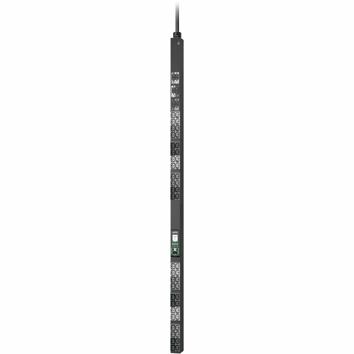 APC NetShelter Rack PDU Advanced, Switched Metered Outlet, 3Phase, 22.1kW 400V 32A or 17.3kW 415V 30A, 48 Outlets, IEC309 — APDU10350SM