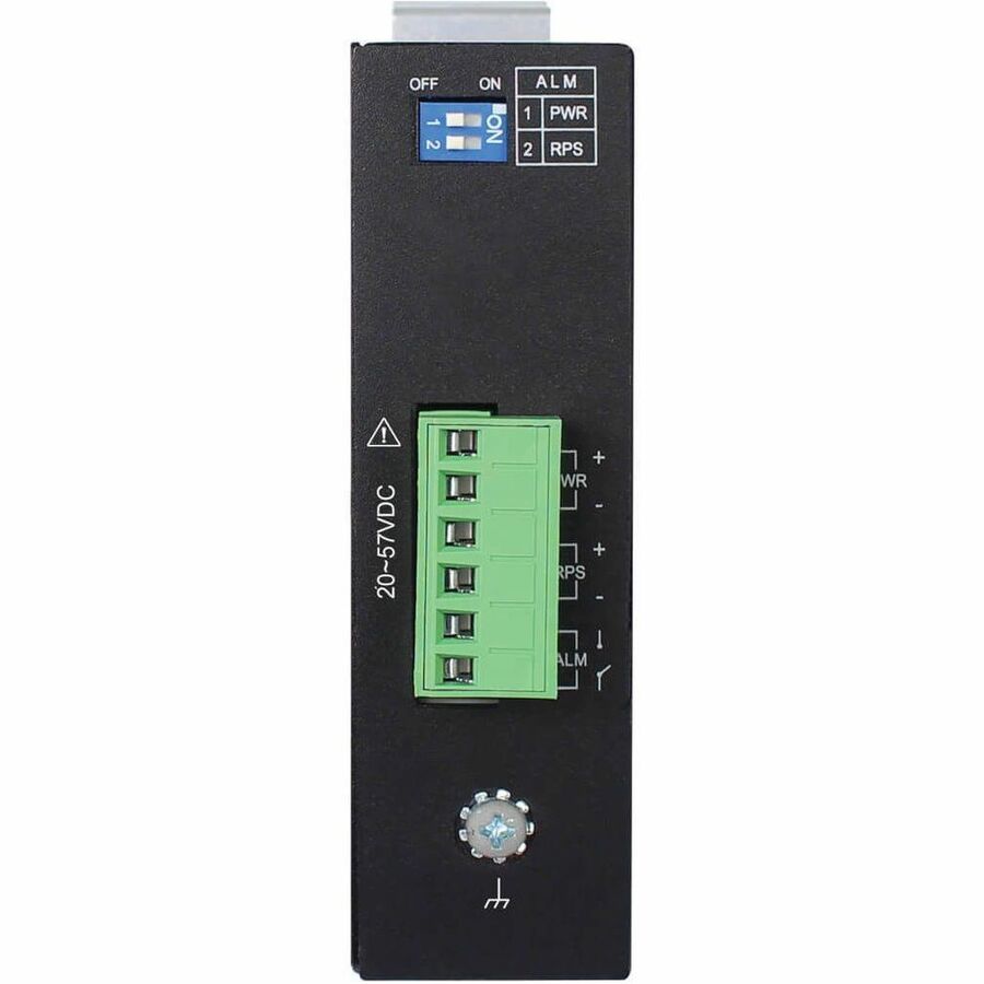 Eaton Tripp Lite Series 5-Port Managed Industrial Gigabit Ethernet Switch - 10/100/1000 Mbps, GbE SFP Slot, -40° to 75°C, DIN Mount, TAA — NGI-M05-C1
