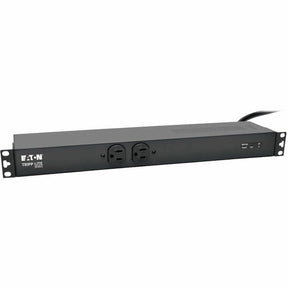 Eaton Tripp Lite Series 2kW 120V Single-Phase Basic PDU with ISOBAR Surge Protection - 3840 Joules, 14 Outlets, L5-20P Input (5-20P Adapter), 15 ft. Cord, 1U — PDUH20-ISO