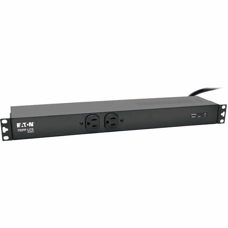 Eaton Tripp Lite Series 2kW 120V Single-Phase Basic PDU with ISOBAR Surge Protection - 3840 Joules, 14 Outlets, L5-20P Input (5-20P Adapter), 15 ft. Cord, 1U — PDUH20-ISO