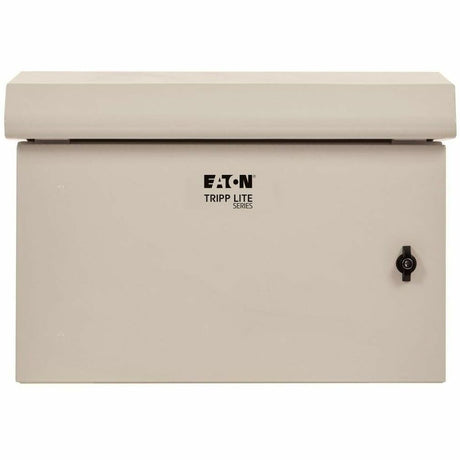 Eaton Tripp Lite Series SmartRack Industrial Enclosure - NEMA 3R, Wall Mount, Metal, Locking, Fan With Thermal Switch, 16.5 in. Depth, 6U, Gray — SRN3RG6U