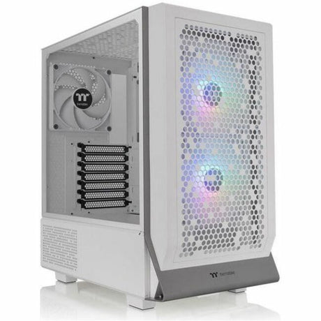 Thermaltake Ceres 300 TG ARGB Snow Mid Tower Chassis — CA-1Y2-00M6WN-00