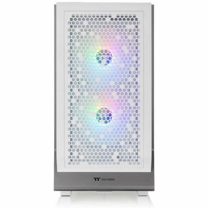 Thermaltake Ceres 300 TG ARGB Snow Mid Tower Chassis — CA-1Y2-00M6WN-00