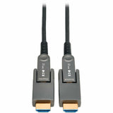 Eaton Tripp Lite Series 8K HDMI Fiber Active Optical Cable (AOC) with Detachable Connectors (M/M) - 8K UHD @ 60 Hz, HDR, HDCP 2.3, Black, 10 m (33 ft.) — P568FMM-10M-8K6