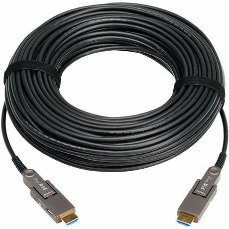 Eaton Tripp Lite Series 8K HDMI Fiber Active Optical Cable (AOC) with Detachable Connectors (M/M) - 8K UHD @ 60 Hz, HDR, HDCP 2.3, Black, 10 m (33 ft.) — P568FMM-10M-8K6