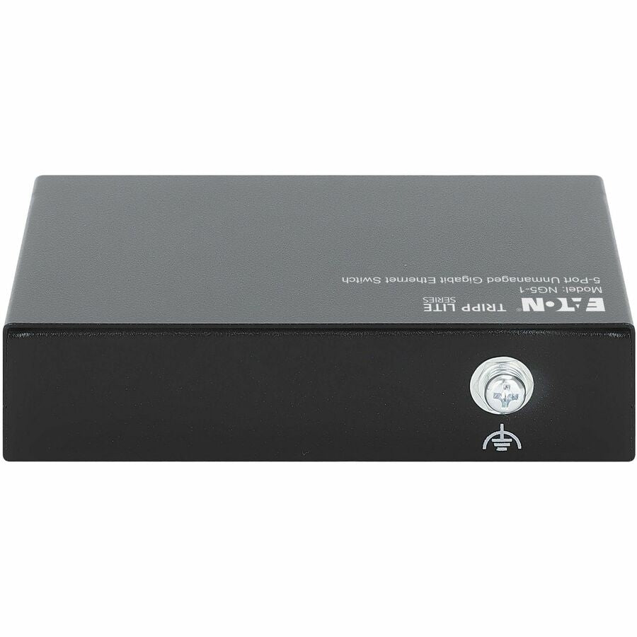 Eaton Tripp Lite Series 5-Port 10/100/1000 Mbps Desktop Gigabit Ethernet Unmanaged Switch, Metal Enclosure — NG5-1