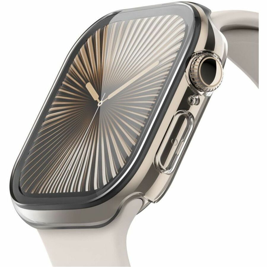 Belkin TemperedCurve 2-in-1 Screen Protector for Apple Watch Series 10 (46mm/clear) Clear — OWA003fqCL