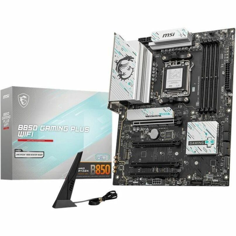 MSI B850 GAMING PLUS WIFI Gaming Desktop Motherboard - AMD B850 Chipset - Socket AM5 - ATX — B850GPW