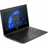 HP Fortis Flip G1i 11.6" Touchscreen Convertible 2 in 1 Notebook - HD - Intel N-Series N150 - 8 GB - 128 GB Flash Memory - English Keyboard - Jet Black - Smart Buy — B6LD2UT#ABA