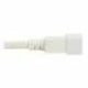 Eaton Tripp Lite Series Power Cord, C20 to C21 - Heavy-Duty, 20A, 250V, 12 AWG, 2.5 ft. (0.76 m), White — P035-2P5-AWH