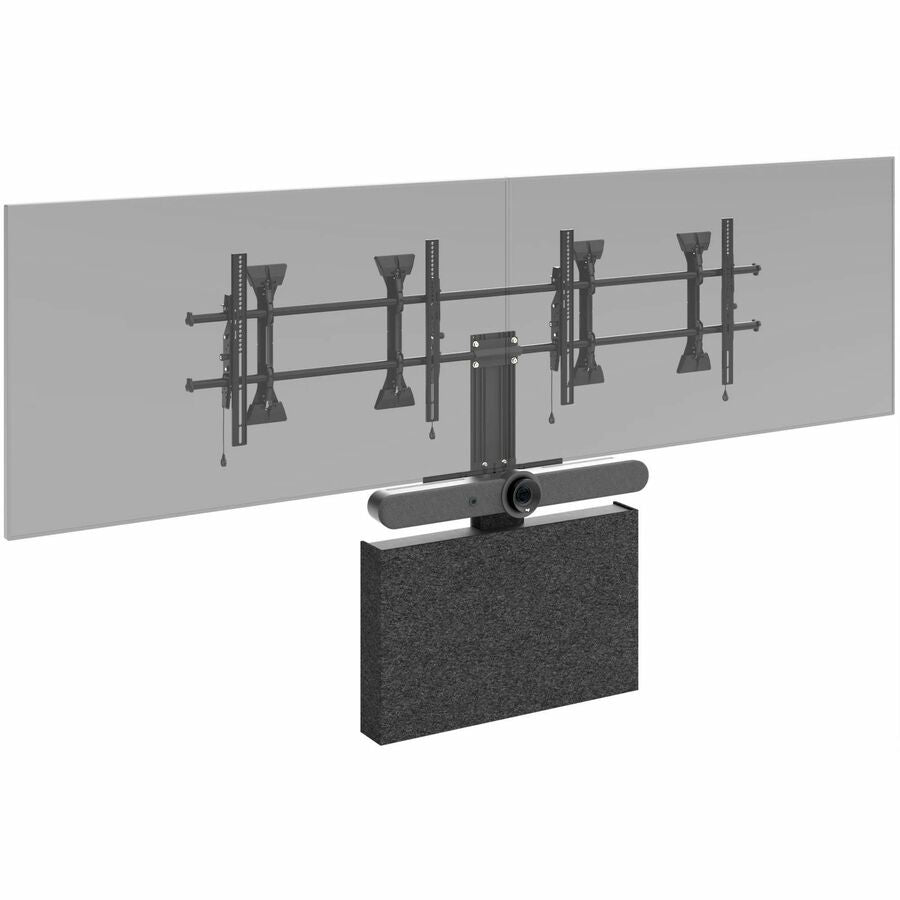 Chief Fusion Storage Cabinet - For Fusion Wall Mount - Black — FCASTC